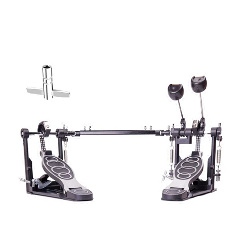 Vaisoeny Bass Drum Pedal，Double Bass Drum Pedal，Double Chain Drum Kick Pedal Suitable for Electric Drum Set or Acoustic Drum Kit.