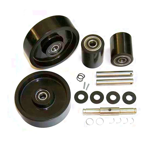 GPS - Generic Parts Service GPS Complete Wheel Kit for Manual Pallet Jack - Fits Clark, Model # CJ55