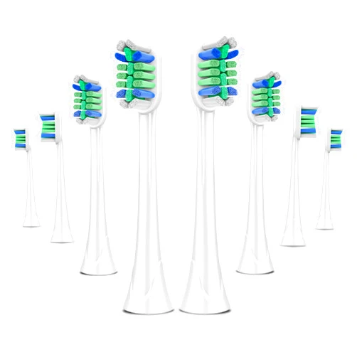 Whuppsi Replacement Brush Heads ONLY Compatible with Philips Sonicare Electric Toothbrushes,8PCS,Refills for ProtectiveClean,for DiamondClean and for ExpertClean Series, Replace for A3 C2 C3 G2 G3 W3