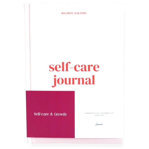 Lamare Self Care Journal for Women – 6 Month Guided Self Love Workbook for Women for Mindfulness, Clarity & Intentional Living - Womens Self Care Gifts - Pink