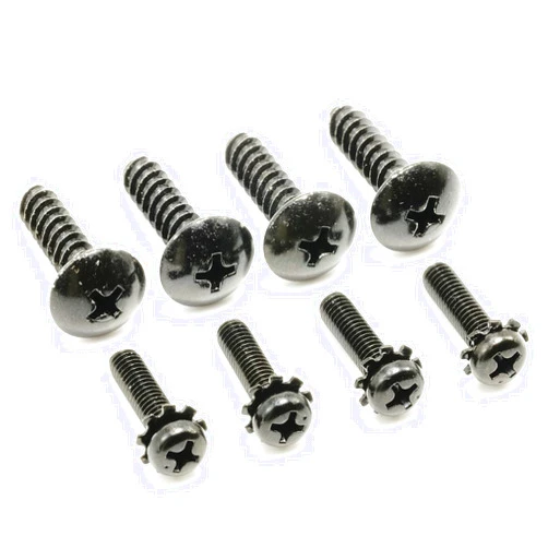 ReplacementScrews Stand Screws Compatible with LG OLED65C3PUA - 65 Inch C3 Series 2023 4K Smart TV - Complete Feet/Legs Screw Set (Pack of 4)