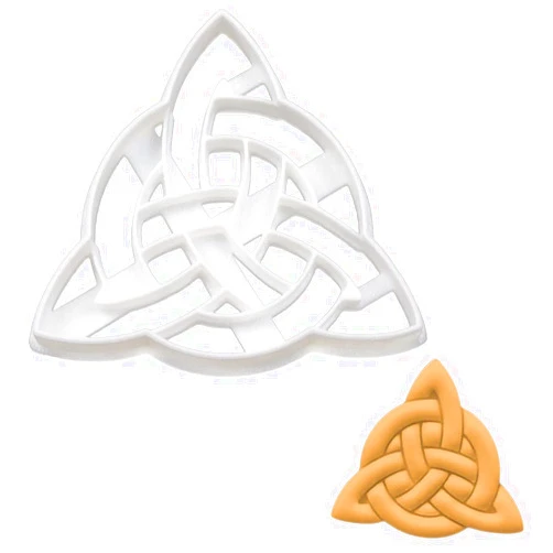 Bakerlogy Celtic Triquetra cookie cutter, 1 piece - Bakerlogy