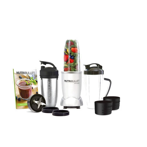 NutriBullet 1000 Watt PRIME Edition, 12-Piece High-Speed Blender/Mixer System, Includes Stainless Steel Insulated Cup, and Recipe Book
