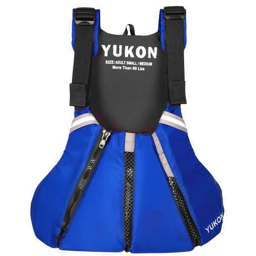 Yukon Charlie's Sport Paddle Life Vest, Sapphire Blue, 2XL/3XL (13007-06-B-SA)