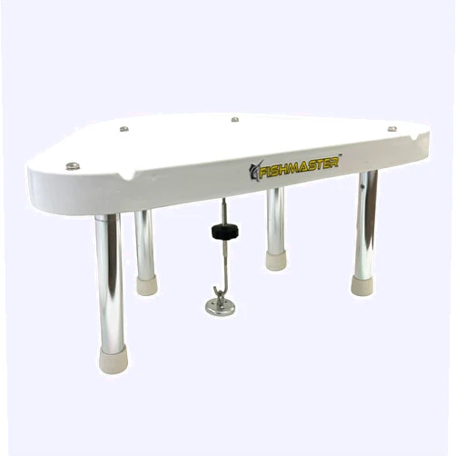 FISHMASTER MARINE TOWERS AND ACCESSORIES Fishmaster Casting Platform - Non-Skid, Fiberglass, Marine Grade Aluminum, Easy Mount/Remove