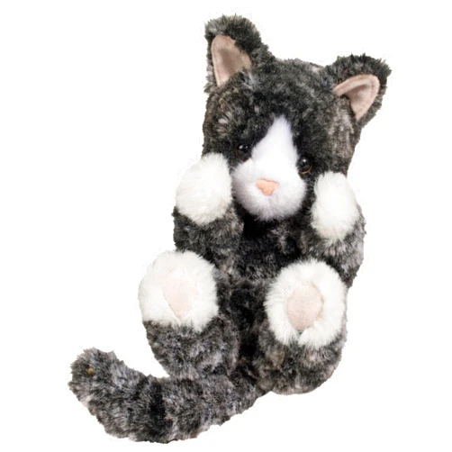 Douglas Lil' Baby Black & White Kitten Plush Stuffed Animal