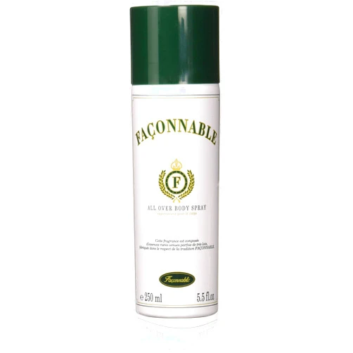 Faconnable All Over Body Spray for Men, 5.5 Ounce