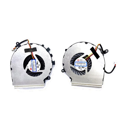 BestParts CPU GPU Cooling Fan Replacement for Msi Ge72 Ge62 Pe60 Pe70 Gl62 Gl72 MS-16J1 MS-16J5 MS-1791 MS-1795 3 Pin Version PAAD06015SL N302 N303 N317 N318 (Not Fit for GE62vr GE72vr)