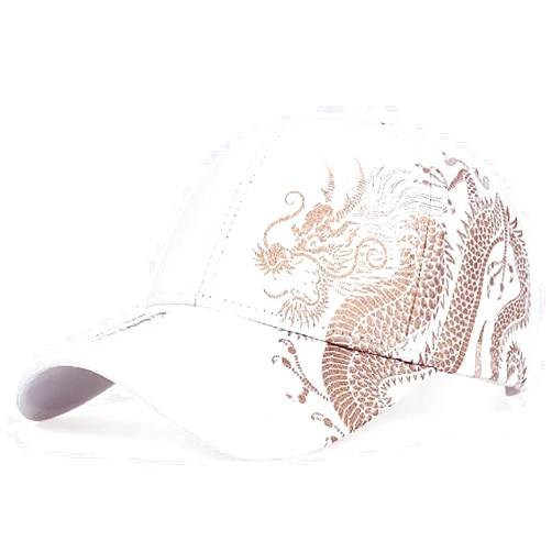 Quenny Chinese New Year Dragon Artistic Hip-hop Hip-hop Skateboarding Baseball Hat for Men and Women