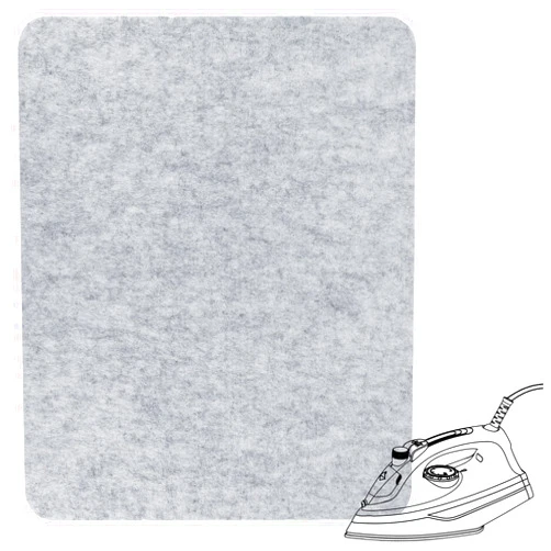 Shintop Wool Pressing Mat Portable Felted Ironing Board, 1/2 Inch Thick Retains Heat Pad for Quilting Supplies Sewing Notions DIY Crafts (17 X 13.5 Inch)