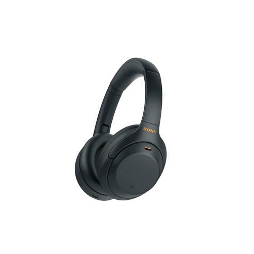 Sony WH-1000XM4 Wireless Premium Noise Canceling Overhead Headphones - 30hr Battery Life, Over Ear Style with Mic for Phone-Call and Alexa Voice Control - Black International Version