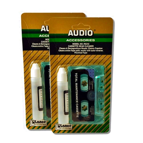 Esaw Cassette Tape Player Head & Capstan Cleaner Kit 2 Piece Lot