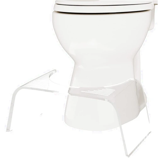 Squatty Potty Ghost Acrylic Toilet Stool, 7
