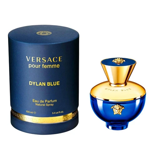 Versace Pour Femme Dylan Blue Eau De Parfum Spray (Tester) 3.4 oz Women