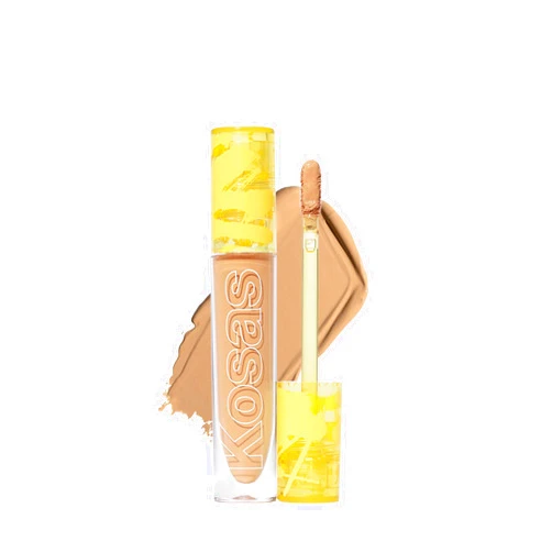 Kosas Revealer Concealer - Medium Coverage Makeup with Hyaluronic Acid, Conceals Dark Circles Under Eyes, Dark Spots and Blemishes + Brightens, Hydrates, Long-Lasting & Vegan, (Tone 6.5 O)