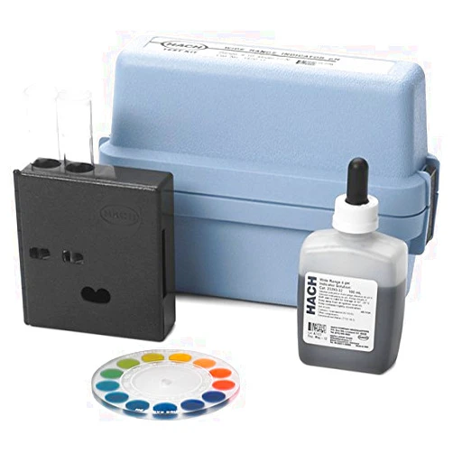 Hach 147011 pH Test Kit, 4.0-10.0 pH, Model 17N