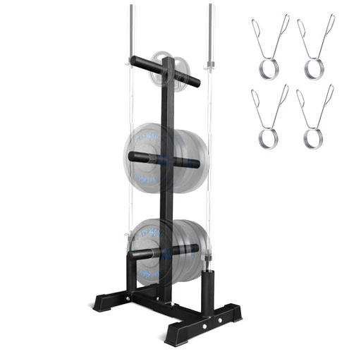 Yes4All 24 inches Adjustable Speed Bag Platform with Leather Speed Balls, Solid Main Frame Steel Construction, Adjustable Height Boxing Training Equipment with Punching Ball