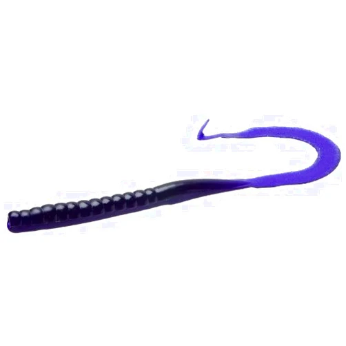 Zoom Bait Zoom Magnum II Worm-Pack of 20 (Black Grape, 9-Inch)