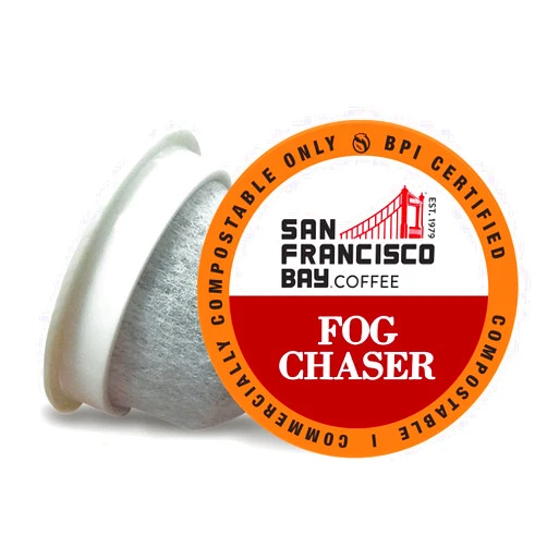 Mugs N Coffee Fog Chaser Coffee | SF Bay Onecup Single Serve Coffee Pods (72 Count)