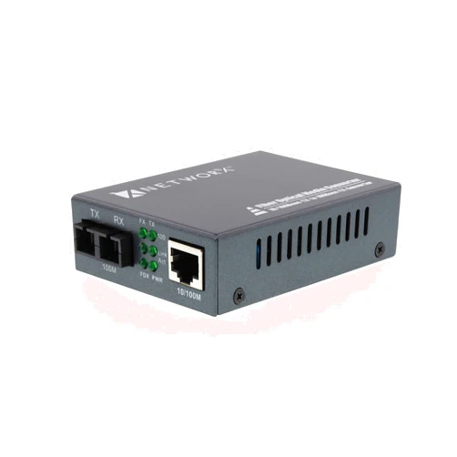 Networx® Fast Ethernet Fiber Media Converter - UTP to 100Base-FX - SC Multimod...