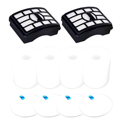Lemige Vacuum Filters Replacement for Shark Rotator Professional Lift-Away NV500 NV501 NV502 NV503 NV505 NV510 NV520 NV552 ZU780 ZU782 ZU785 UV560, 2 Post Filters +4 Foam&Felt Filters, Part # XFF500 & XHF500