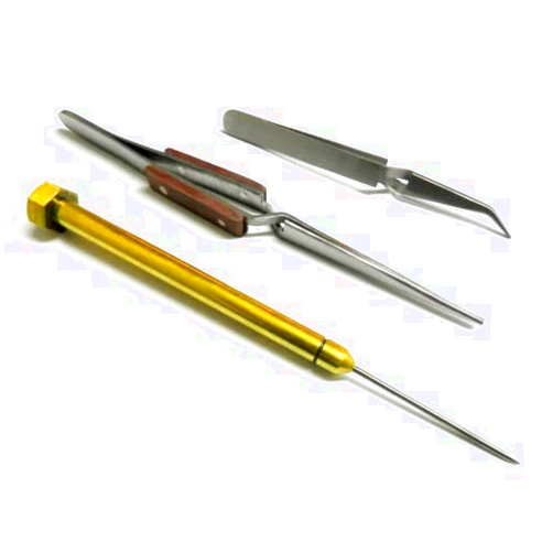 JTS Jewelry Soldering Tools Tweezers and Titanium Solder Pick Set of 3 Jewelry Making Tools By JTS