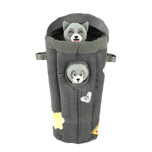 Outward Hound Hide A Raccoon Plush Dog Toy Puzzle