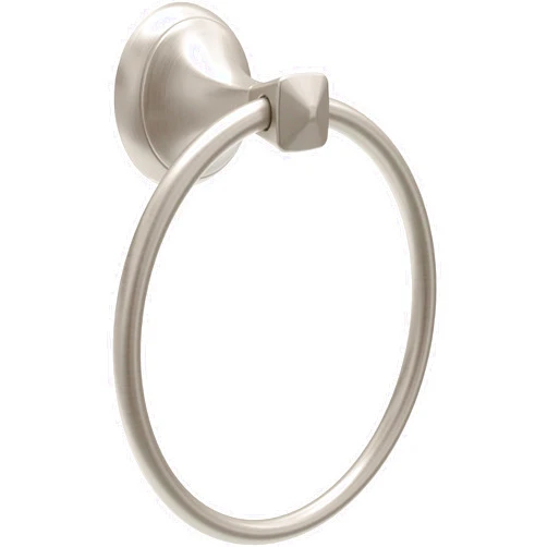 Delta ESA46-DN Esato Towel Ring in SpotShield Brushed Nickel