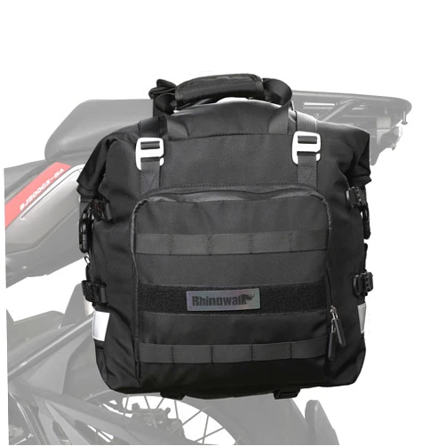 Rhinowalk Motorcycle Saddlebags Waterproof 20L Motorcycle Side Saddlebags Quick Release Pannier Bag Motorcycle Accessory (1pack)