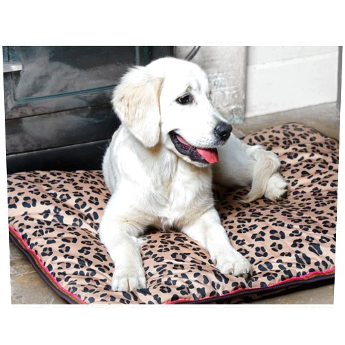 Shires Digby & Fox Waterproof Dog Bed, Leopard