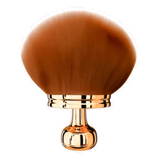GOERTI Self Tanner Brush - Extra Large Body Makeup Brush for Self Tanning, Blend & Blur Kabuki Brush for Face Body Bronzer Tanning Instant Tan Application Brush for Flawless Leg Makeup (Rose gold)