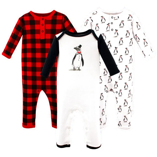 Hudson Baby baby-girls Cotton Coveralls