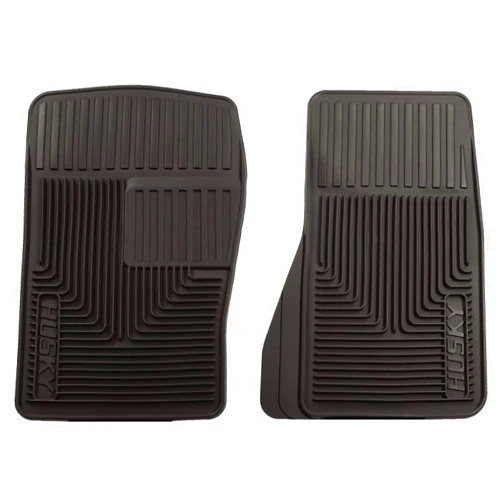 Husky Liners - Heavy Duty Front Floor Mats | 1995 - 2005 Chevrolet Blazer/Cavalier/Sunfire, 1987 - 2004 Mustang, and more , Black | 51071