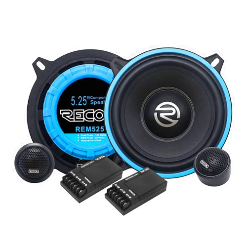 RECOIL REM525 Echo Series 5.25-Inch Car Audio Component Speaker System
