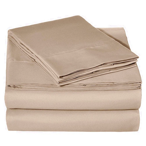 Tula Linen 700 TC 100% Egyptian Cotton Sleeper Sofa Bed Sheet Set Solid fit Up to 8 Inch with 4 -PCS Fitted Straps Premium Quality (Full(54