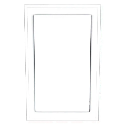 Builders Edge 130120001001 Mounting Block, White, Pack of 3