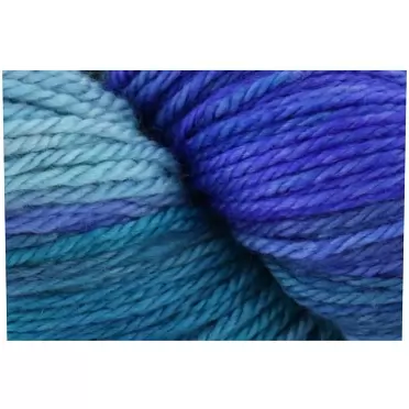Malabrigo Finito Yarn 200yds/183m 1.76oz/50g. Uruguayan Merino Wool Fingering Yarn. Raw Supplies for Knitting and Crochet. Fine Merino Wool. Color 856 Azules
