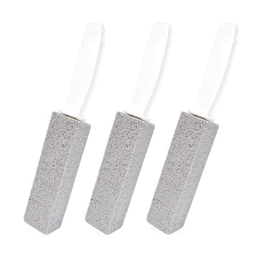 ZHONG-zhong Clean Pumice Toilet Brush, Convenient Dead Space Cleaning Brush, Kitchen/Bathroom/Toilet/Toilet/Swimming Pool/Home Cleaning (3 Packs)