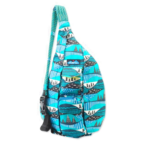KAVU Original Rope Bag Sling Pack with Adjustable Rope Shoulder Strap