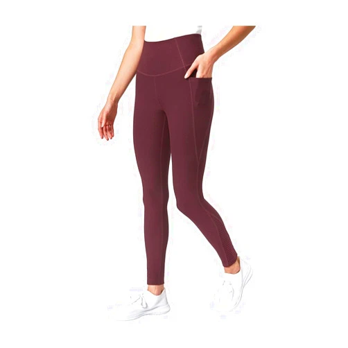 Mondetta Leggings for Women - Yoga Leggings - Gym Workout Athletic Yoga Pants with Pockets - Basket Weave Tight