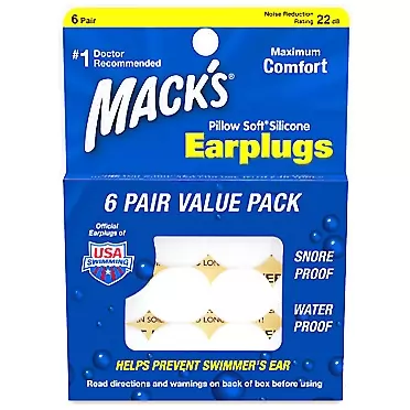 Mack's Pillow Soft Earplugs Value Pack, 48 Count