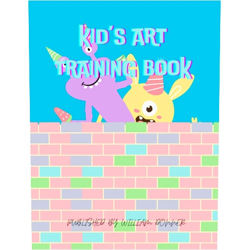 By William J Donner (Author) Kid's Art Training Book: 100 pages / mix of traceable images and full drawn images to be colored as well.
