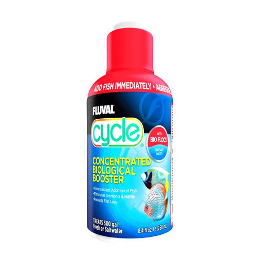 Fluval Cycle Biological Enhancer, Aquarium Water Treatment, 8.4 Oz., A8349