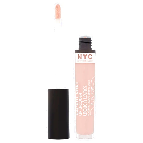 NYC N.Y.C. New York Color Expert Last Lip Lacquer, Chelsea Cherry Blossoms, 0.15 Fluid Ounce