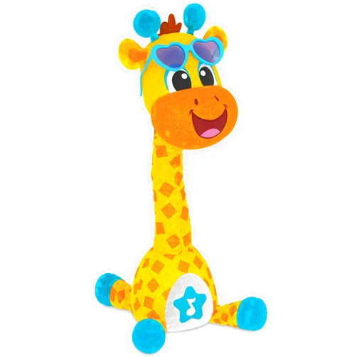 Kids Hits Dancing Giraffe Toy – Musical Light-Up Animal with Songs, Phrases & Movement – Interactive Toy for Toddlers Age 2+