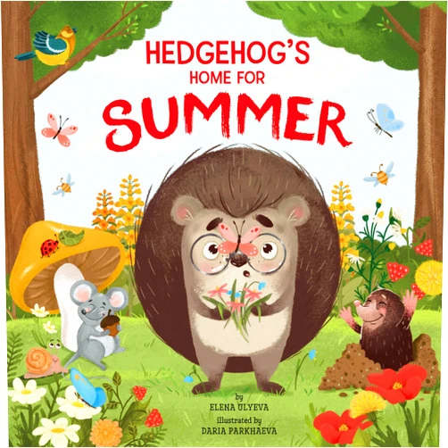 Elena Ulyeva,Clever Publishing,Daria Parkhaeva Hedgehog Summer Paperback Book (Clever Storytime)