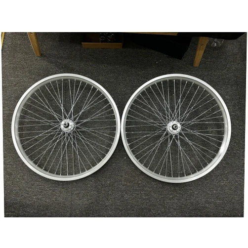 CDHPOWER 26 inch Bike Rim 26 * 2.35-3.5 inch Spoke Bicycle Wheelset 100 * 135mm, 12 Gage Double Layer Alum Alloy Wheel Set