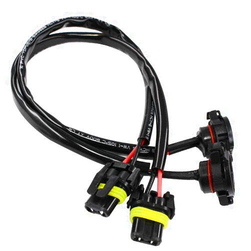 YUNPICAR 5202 H16 to 9006 9005 Wire Harness Socket Connector Adapter for Headlights Fog Lights