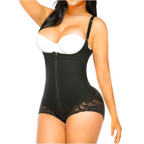 YIANNA Fajas Colombianas Shapewear for Women Postpartum Tummy Control Body Shaper Butt Lifter Bodysuit