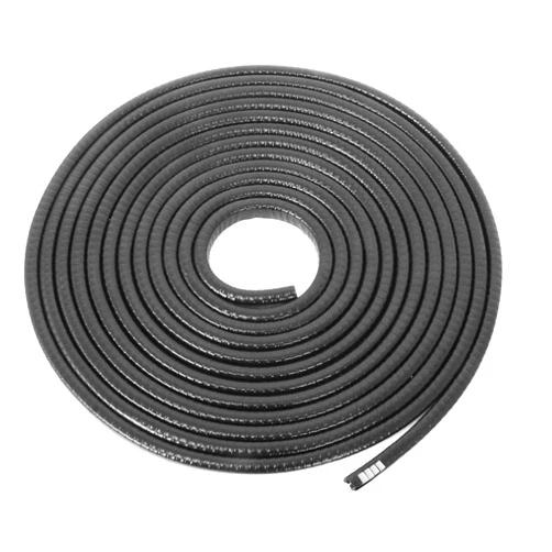 LY8 Car Door Edge Guards No Glue Black 32Ft(10M) Universal Fit Rubber U Shape Door Edge Trim Car Door Protectors Edge Guards for Cars,(Black 10M)